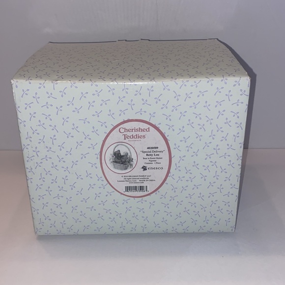 NEW! Cherished Teddies, Betty Lou, Special Delivery - Picture 14 of 16